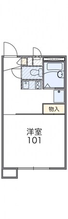 レオパレスシャルムの物件間取画像